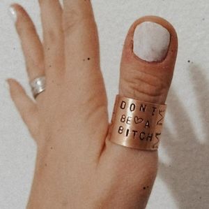 Adjustable copper ring